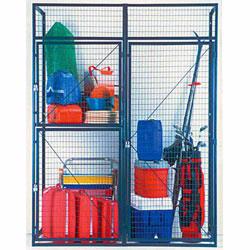 These lockers are the storage solution for apartments, condos, and other areas with limited space.