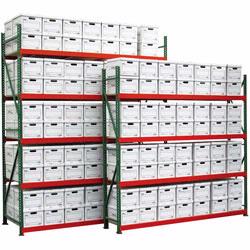 Archive record racks are great for storing old files, documents, and media. Choose from Stromberg, Lyon and Tennsco.