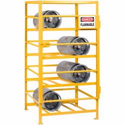 Store and protect all types of cylinders with a cylinder rack from Material Flow. Choose from Lyon, Vestil, Meco Omaha and other brands.