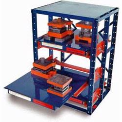 Material Flow provides high density tool and die racks Little Giant and other manufacturers.