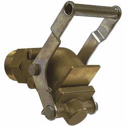 Quickly and easily dispense drum contents with drum faucets manufactured by Vestil, Morse, or Lyon.