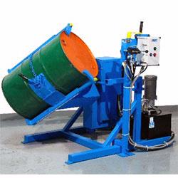 Rotators tumble a 55-gallon steel drum, providing a vigorous mix for drum contents, ideal for many different substances.