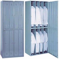 Exchange Lockers feature a compact design that allows units to be installed near service or work areas.