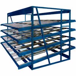 Case Flow Rack, Pallet Flow Rack and more! Material Flow are the flow rack experts!