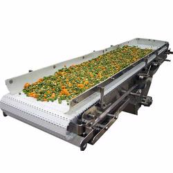 Stainless and plastic belt conveyors are ideal for food handling applications.