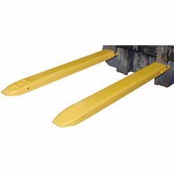 Fork extensions provide extra support to lift long or larger objects with a forklift. Available for many applications.