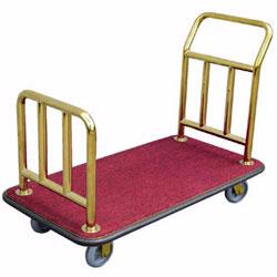 Transport luggage safely at motels, hotels, airports and resorts with these high quality luggage carts from Vestil Manufacturing and Magliner.