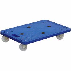 Easily transport items with plastic dollies from Material Flow.