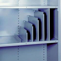 Material Flow's selection of Lyon and Metro accessories is sure to make your shelving more organized and convenient.