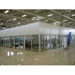 Wall partitions can be used to separate plant space, provide environmental control or create office space.